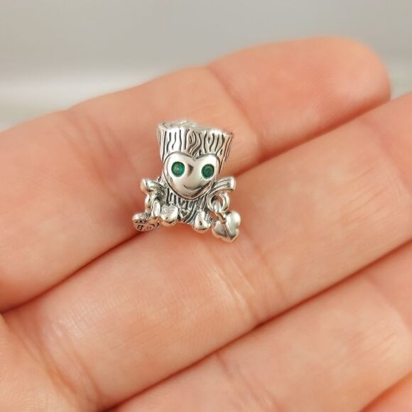 925 Silver Groot Marvel Charm - Picture 2 of 8